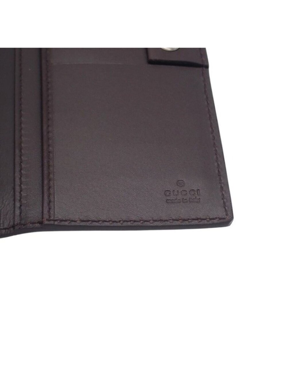 Gucci Guccissima Wallet Leather Brown - Picture 9 of 14